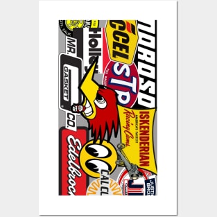 Speed Shop Aftermarket Stickers Posters and Art